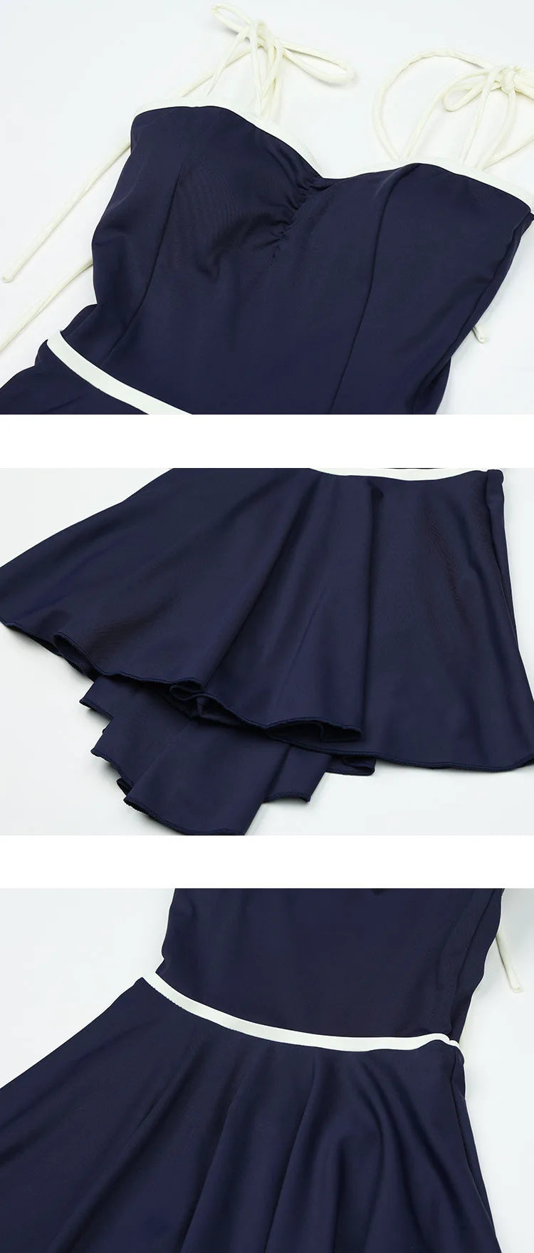 Monokini One Piece skirt dress Swimsuit