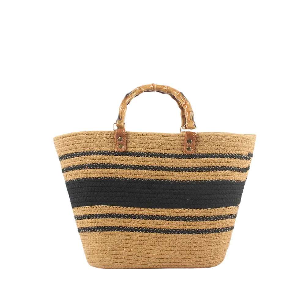 Cotton Rope Woven beach holiday Handbag