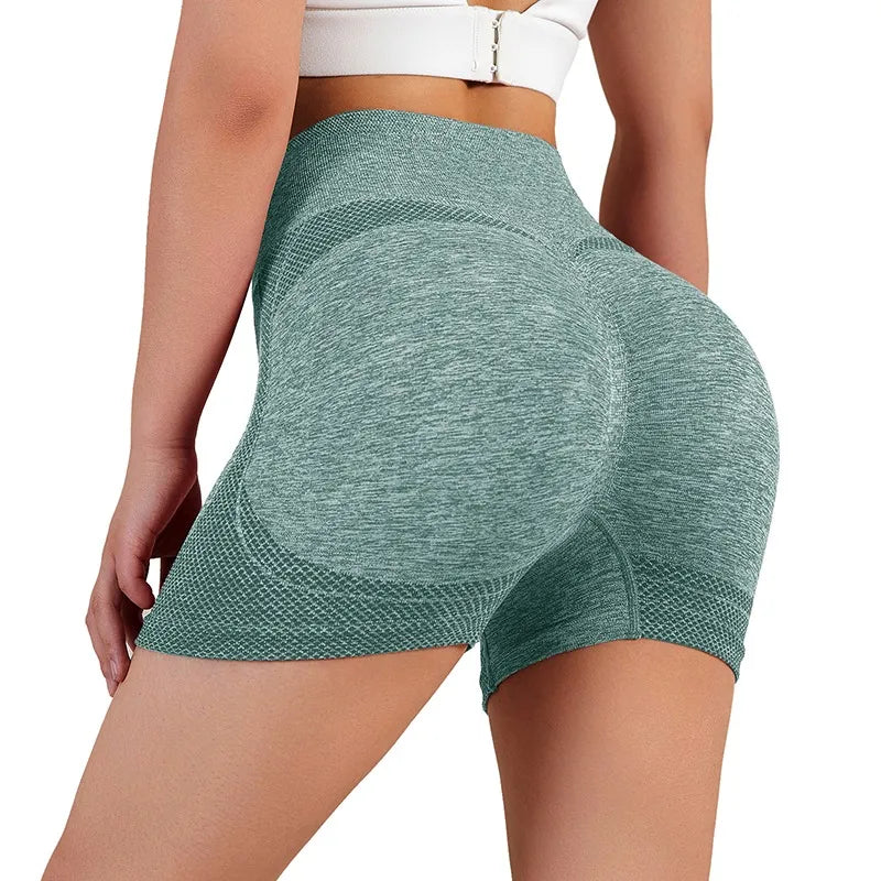 New Shorts Running Yoga Fitness Pants Green2 L