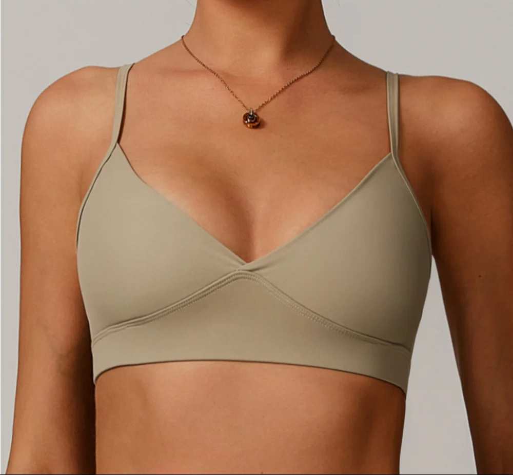 Breathable Shockproof Push Up gym Workout Top