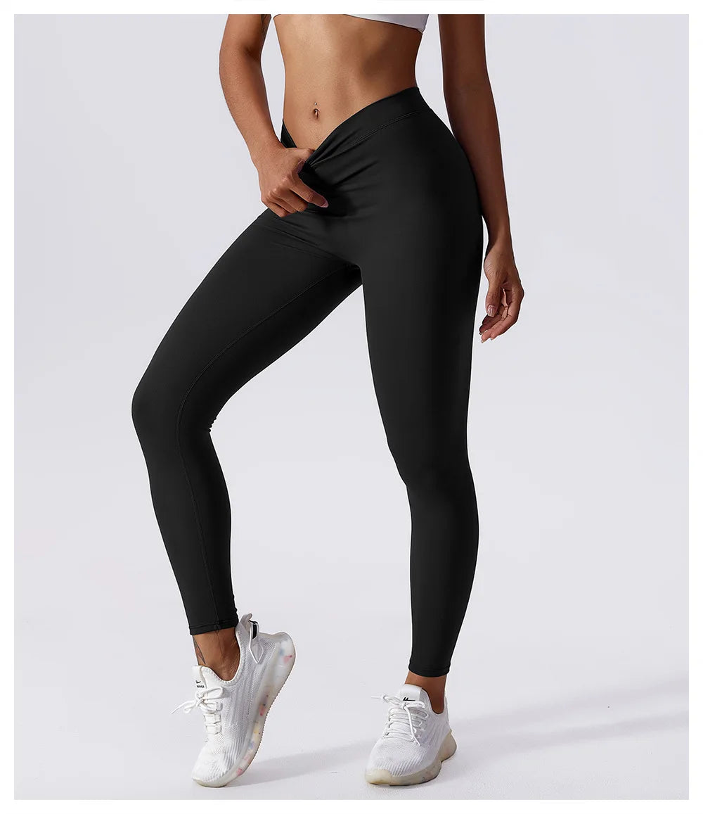 Seamless Sports High Waist Fitness Leggings