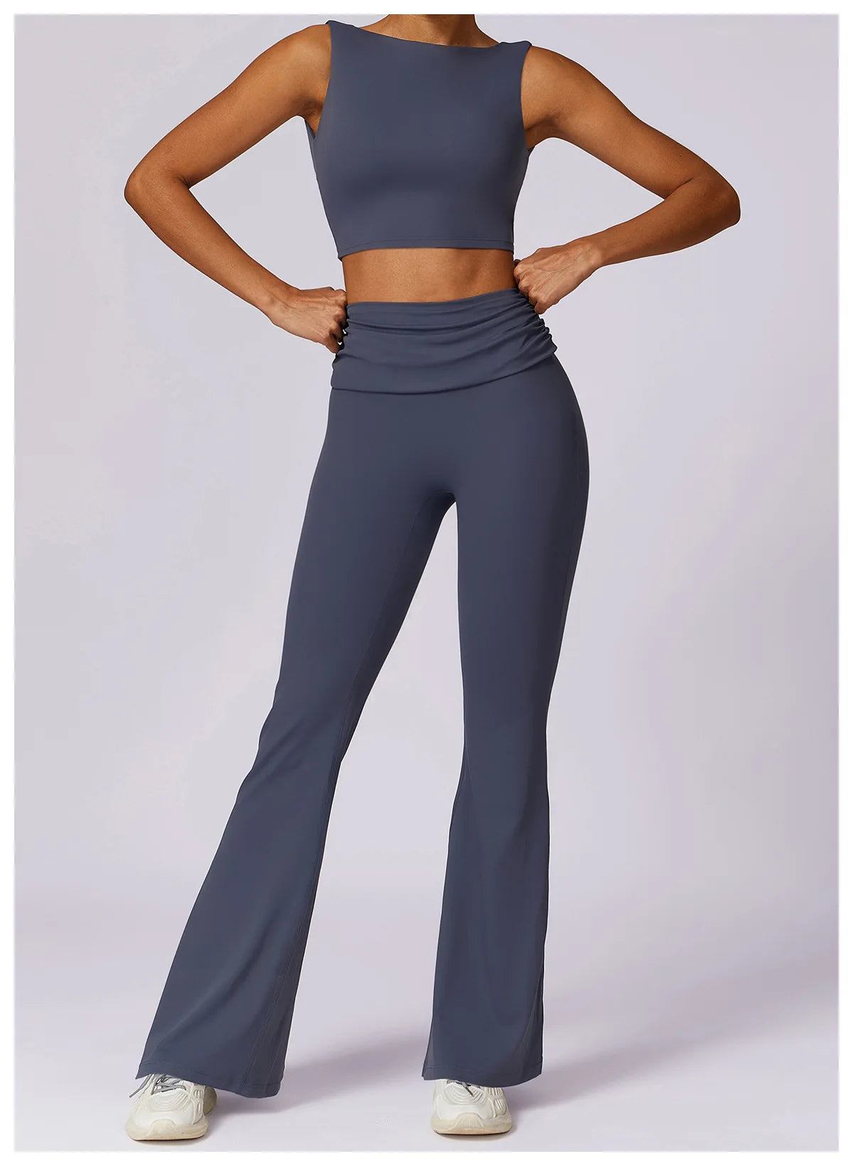 High Strength Shockproof gym workout Crop Top