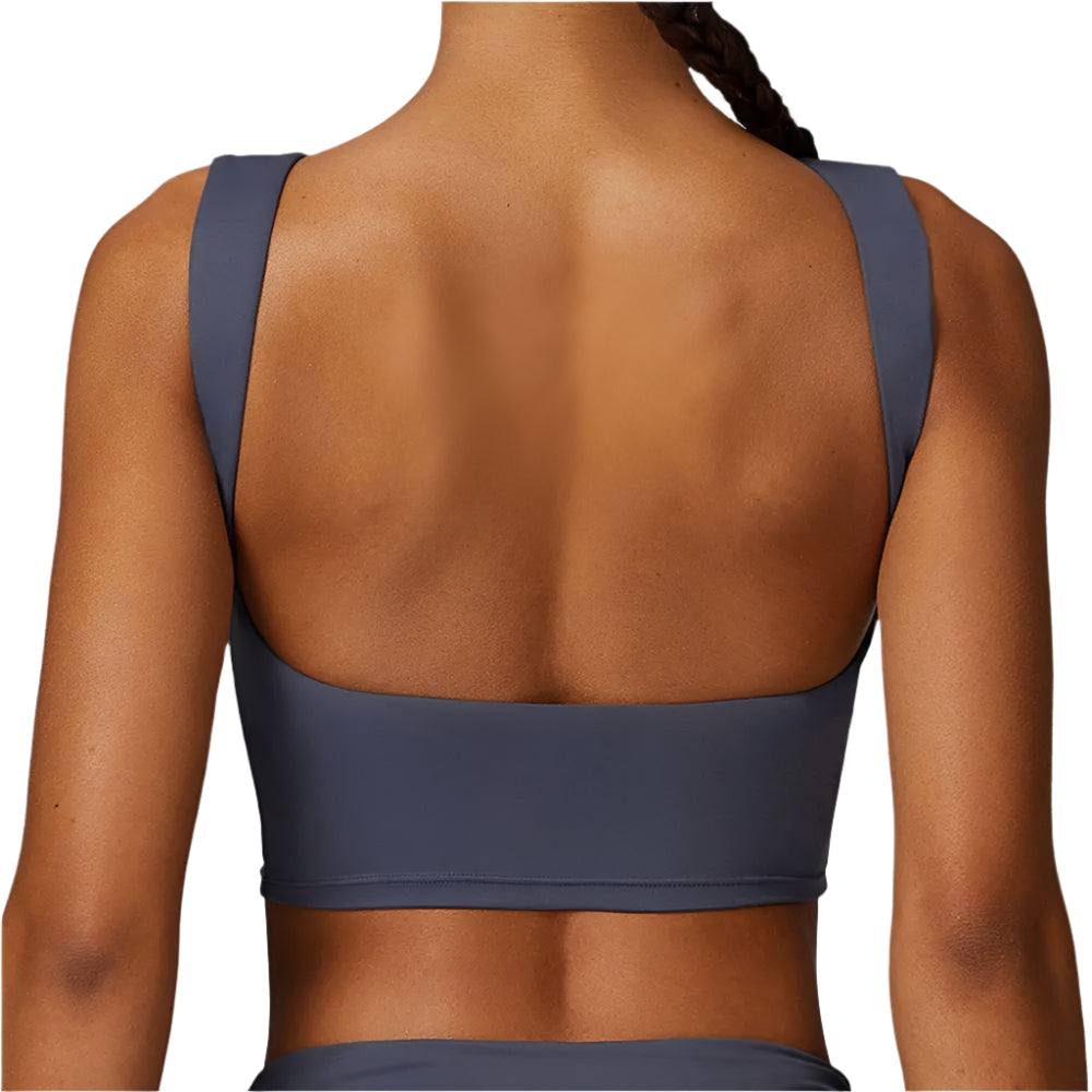 High Strength Shockproof gym workout Crop Top