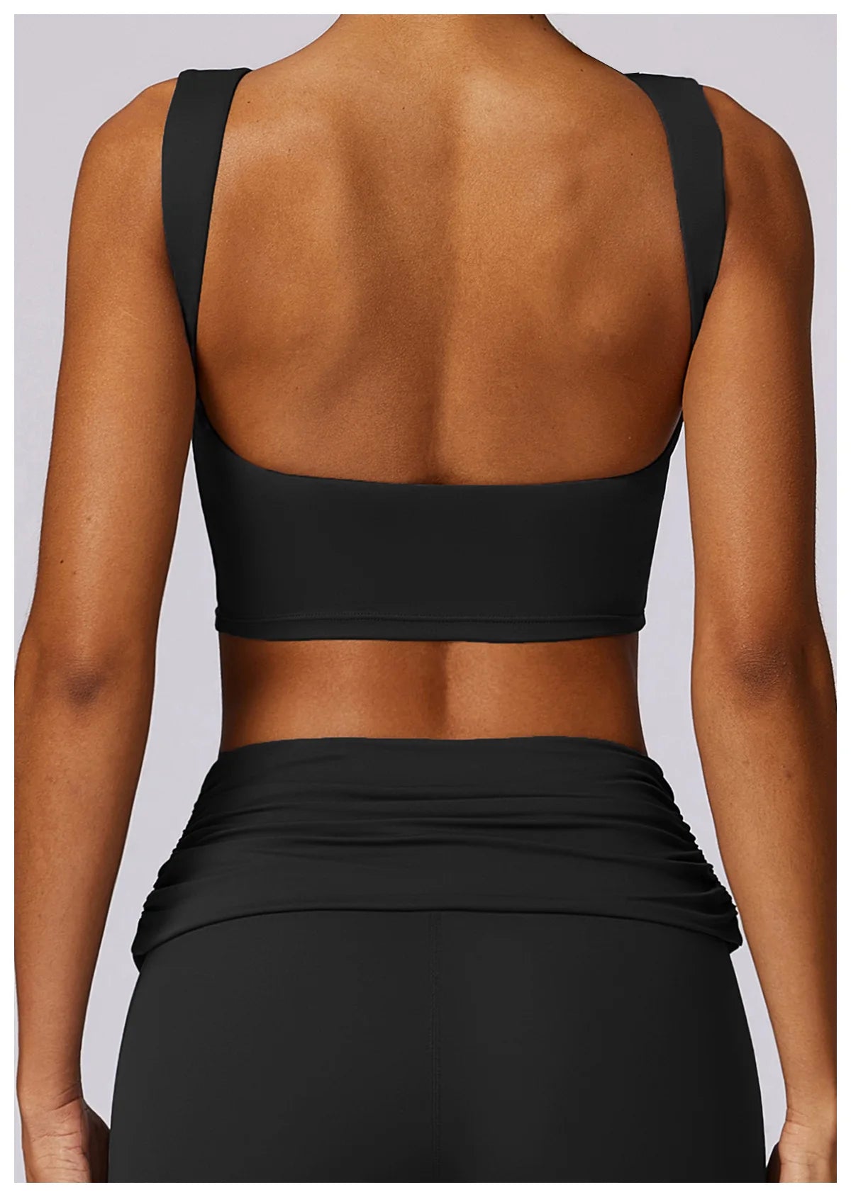 High Strength Shockproof gym workout Crop Top