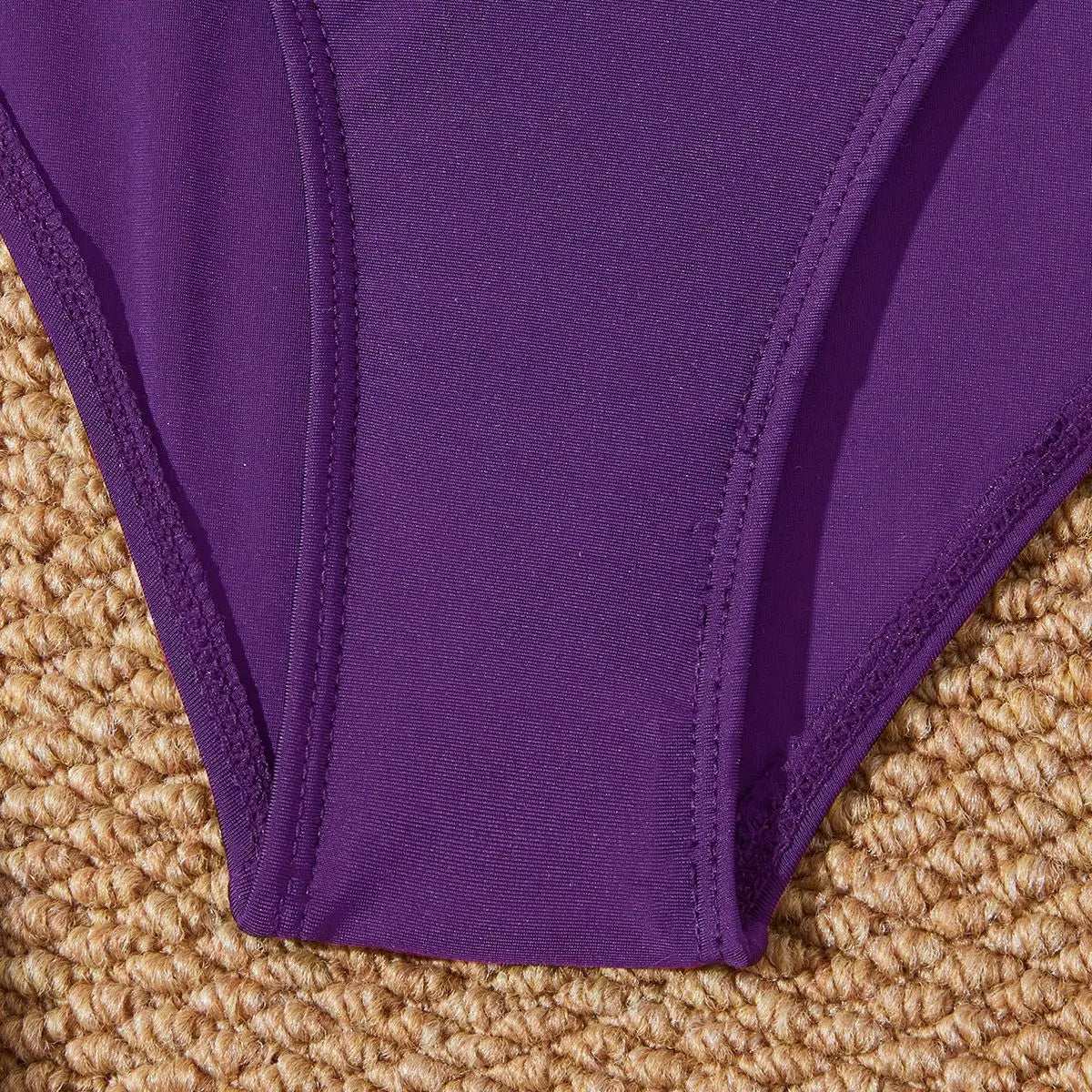 Low Back mesh One Piece Swimsuit