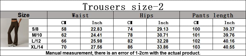 Bell-bottoms High Waist Wide Leg Fitness Workout Leggings