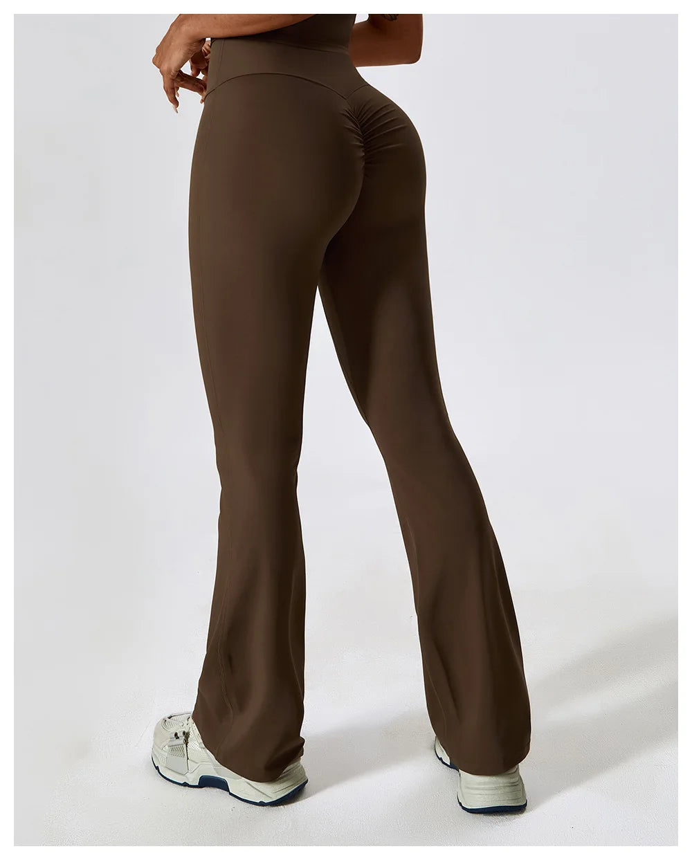 Wide-leg High Waist Flared Workout Bell-bottoms Yoga leggings