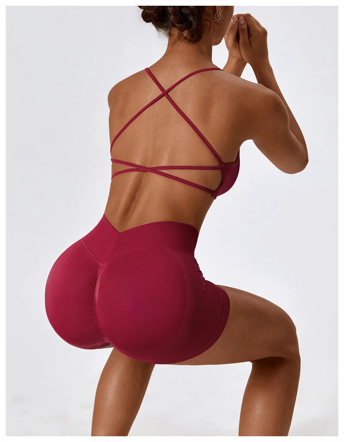 Back Cross Strap Sports fitness Bra