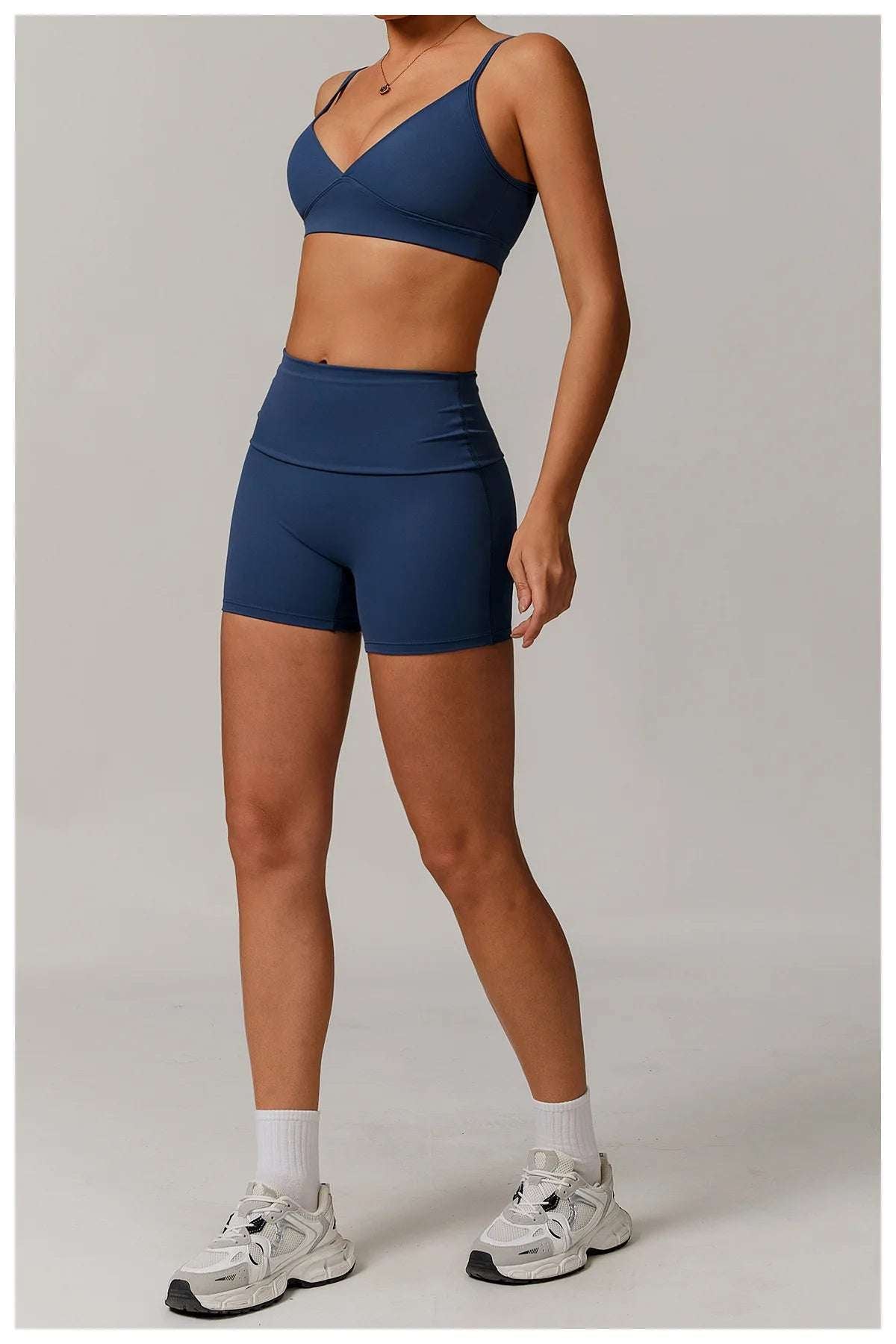 Breathable Shockproof Push Up gym Workout Top