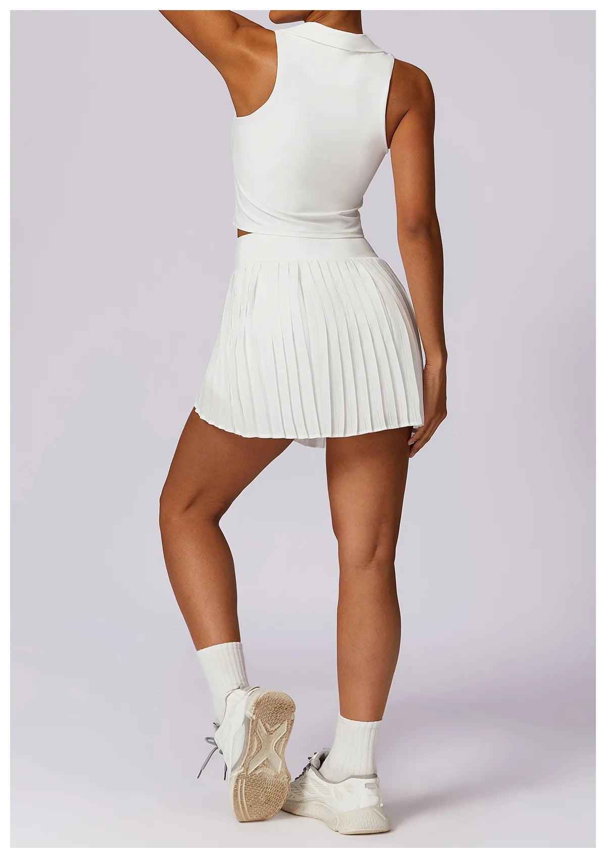Workout Sports Skort Skirt top tennis set