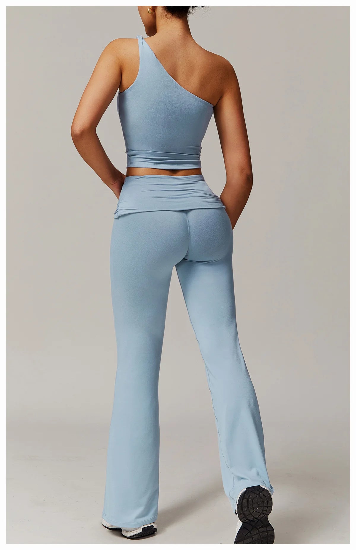 Bell-bottoms wide leg fitness Sport Leggings