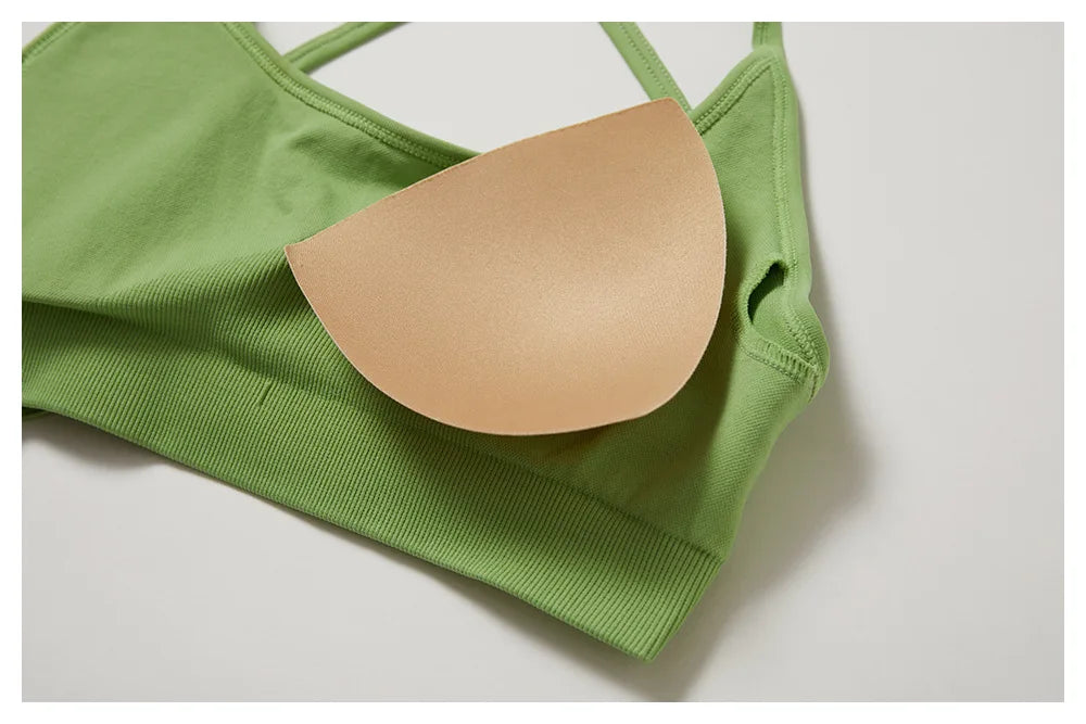 Back Cross Strap Sports fitness Bra