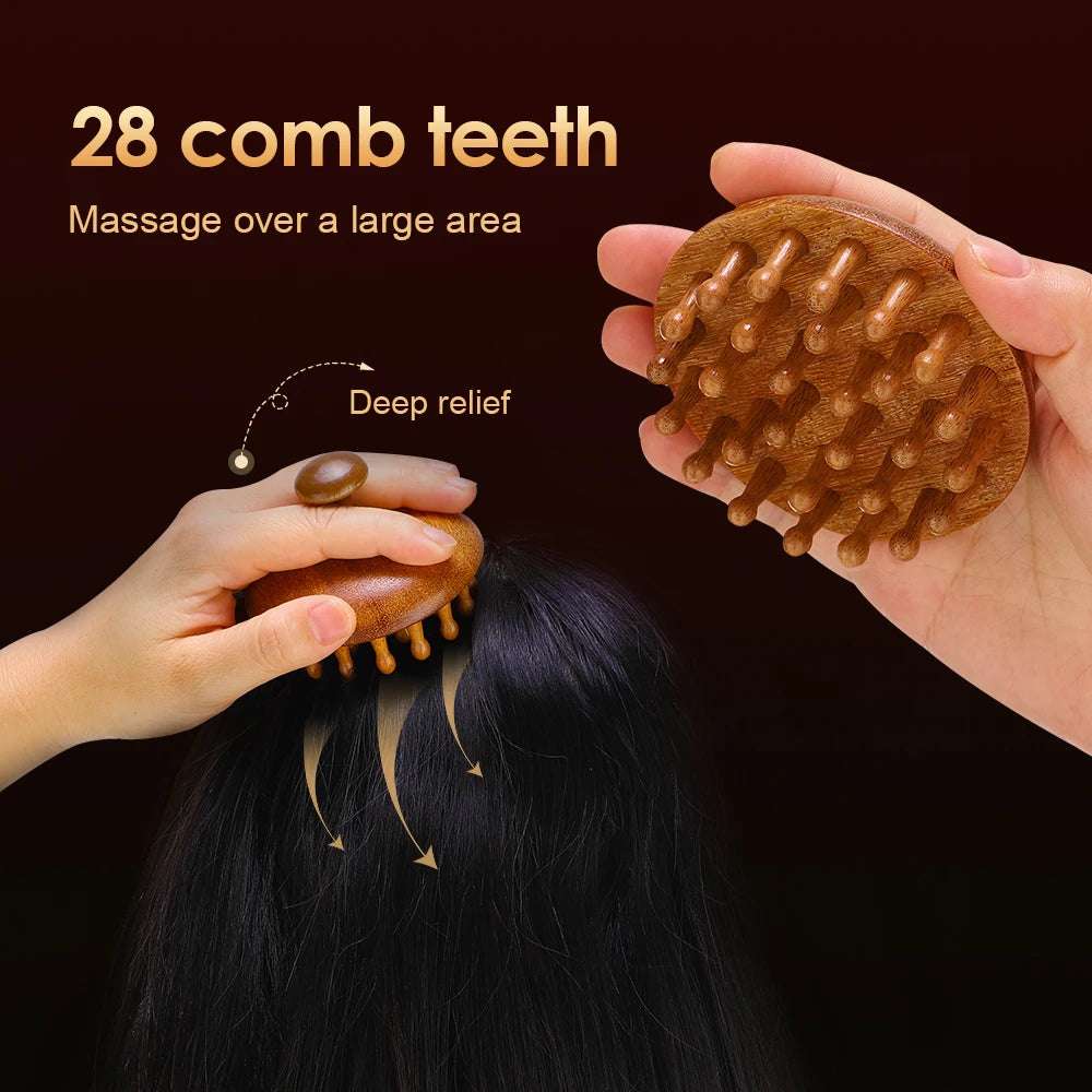 Multi-Functional Body Anti Cellulite Brush Head Scalp Body Massage Brush