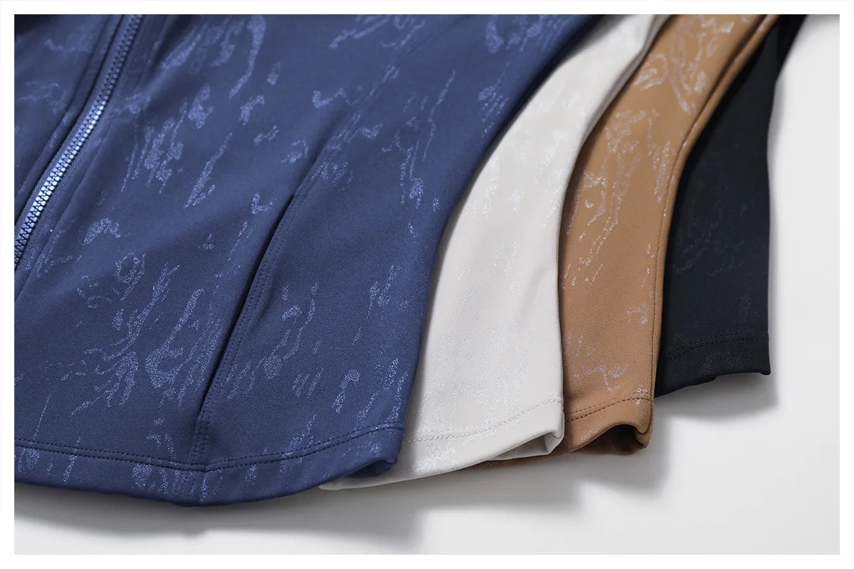 Zipper Long Sleeve Gym Workout Quick Dry Fitness Jacket