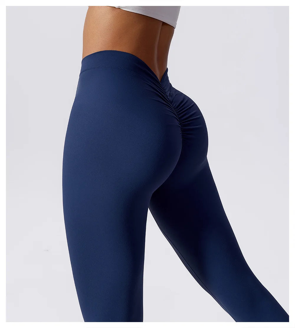 Seamless Sports High Waist Fitness Leggings