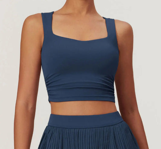 Gym Workout Crop Tank Top