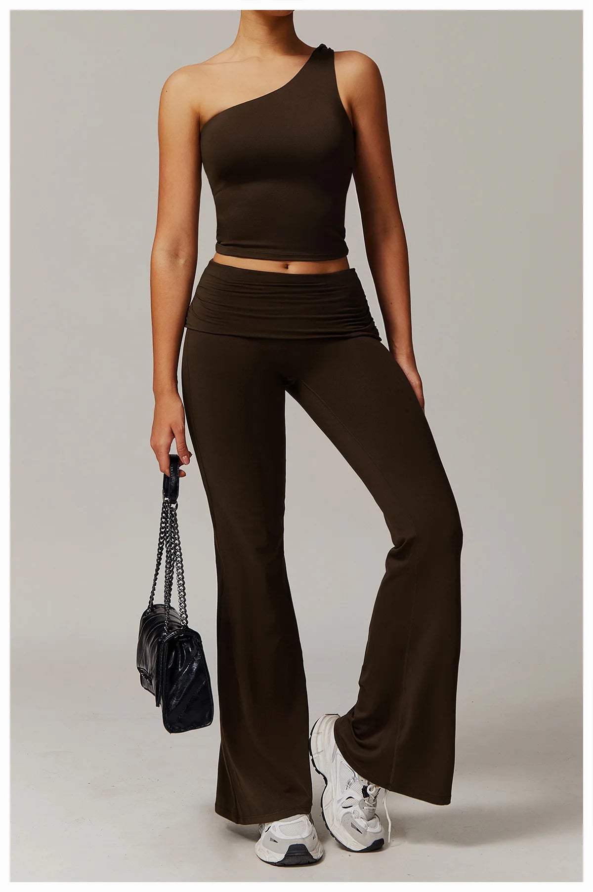 Bell-bottoms wide leg fitness Sport Leggings