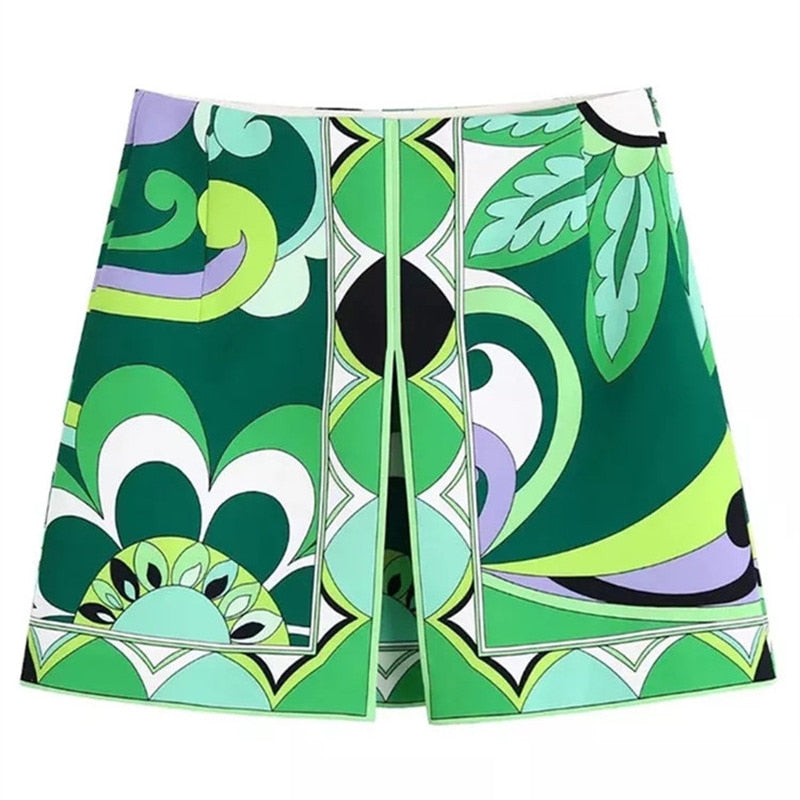 Women Vintage Long Sleeve Top skirt B