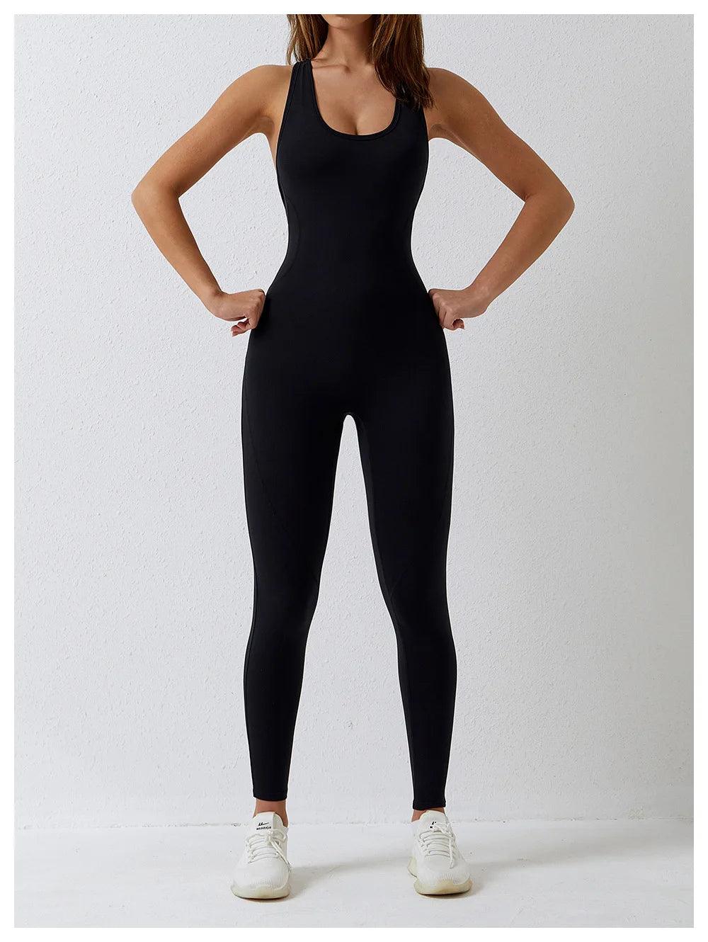 Backless Fitness Sportswear One-piece Bodysuit