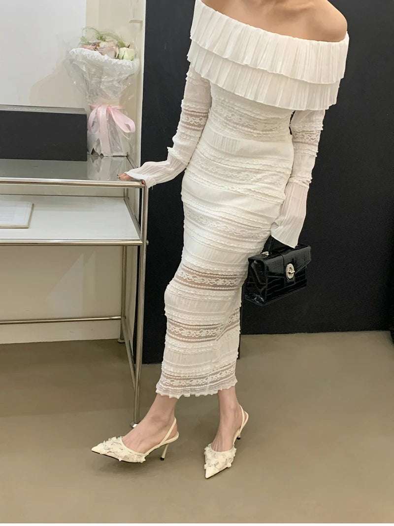 Pointed Toe Slip On low heel Shoes