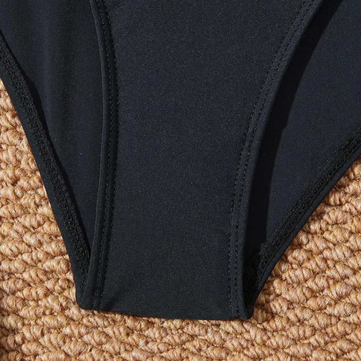 Low Back mesh One Piece Swimsuit