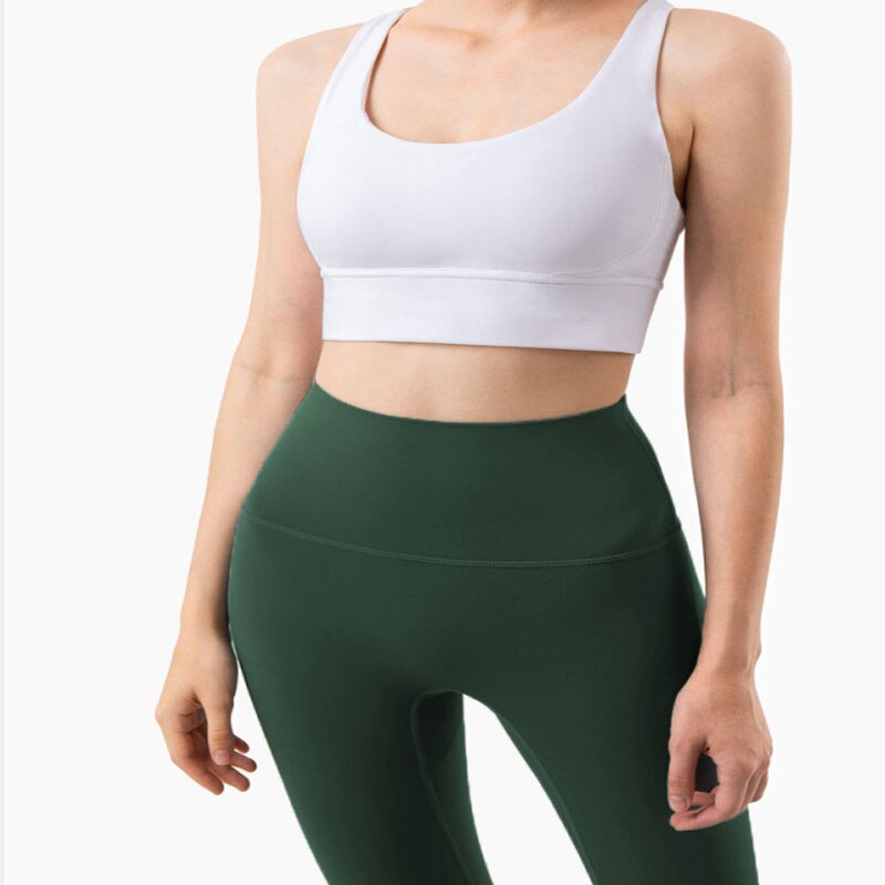 Noble Western Active Wear Women Yoga Set white green set