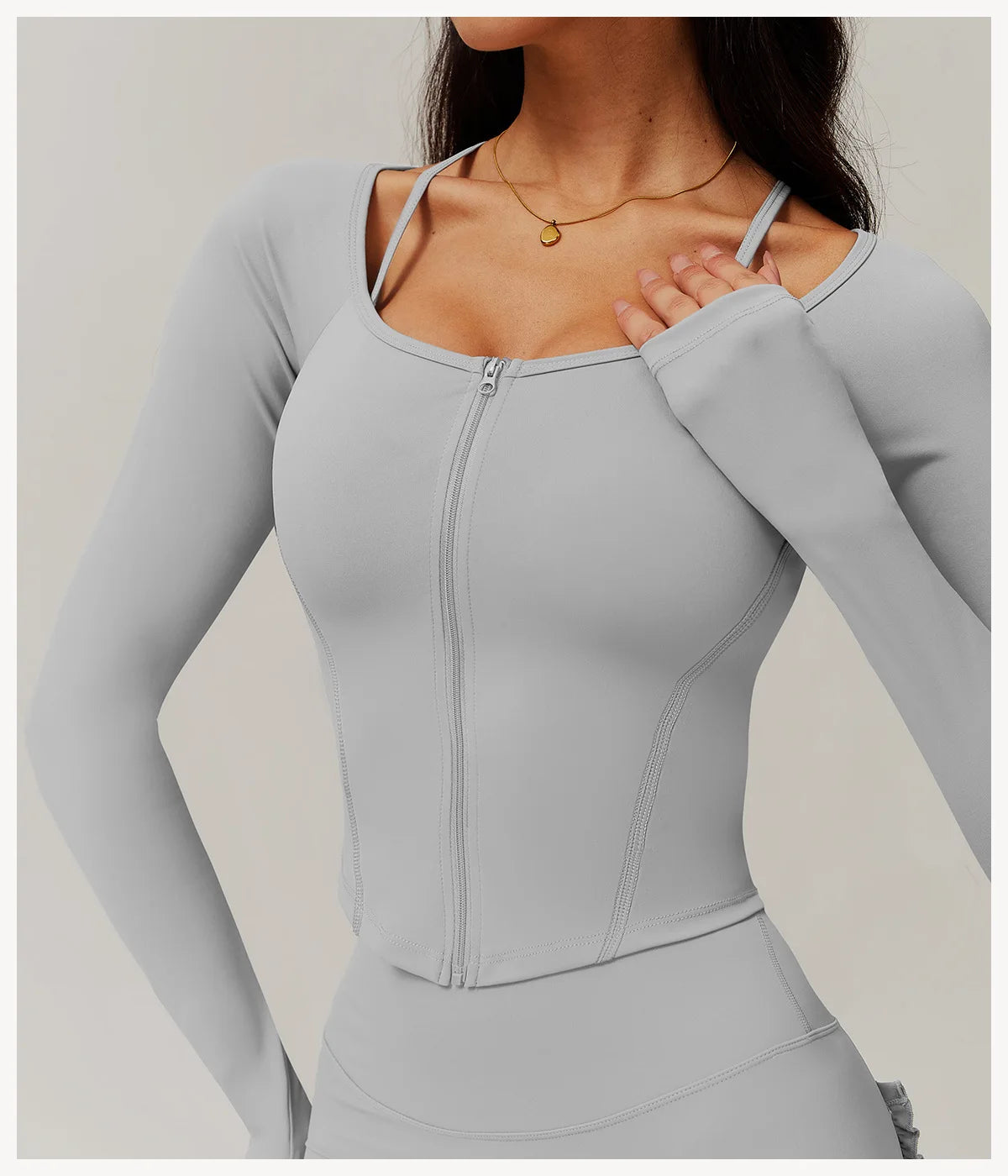 Long Sleeve Gym Workout Running Gym top