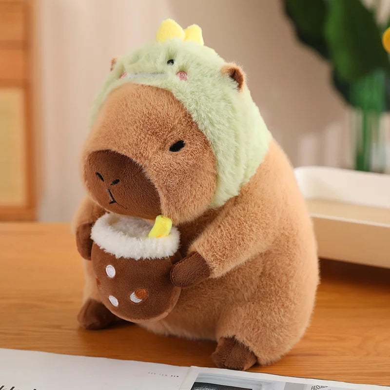 Capybara soft plush teddy toy Dinosaur