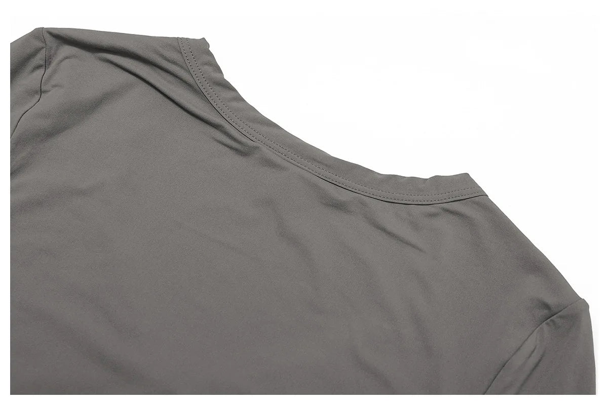 Long Sleeve gym Workout Crop Top