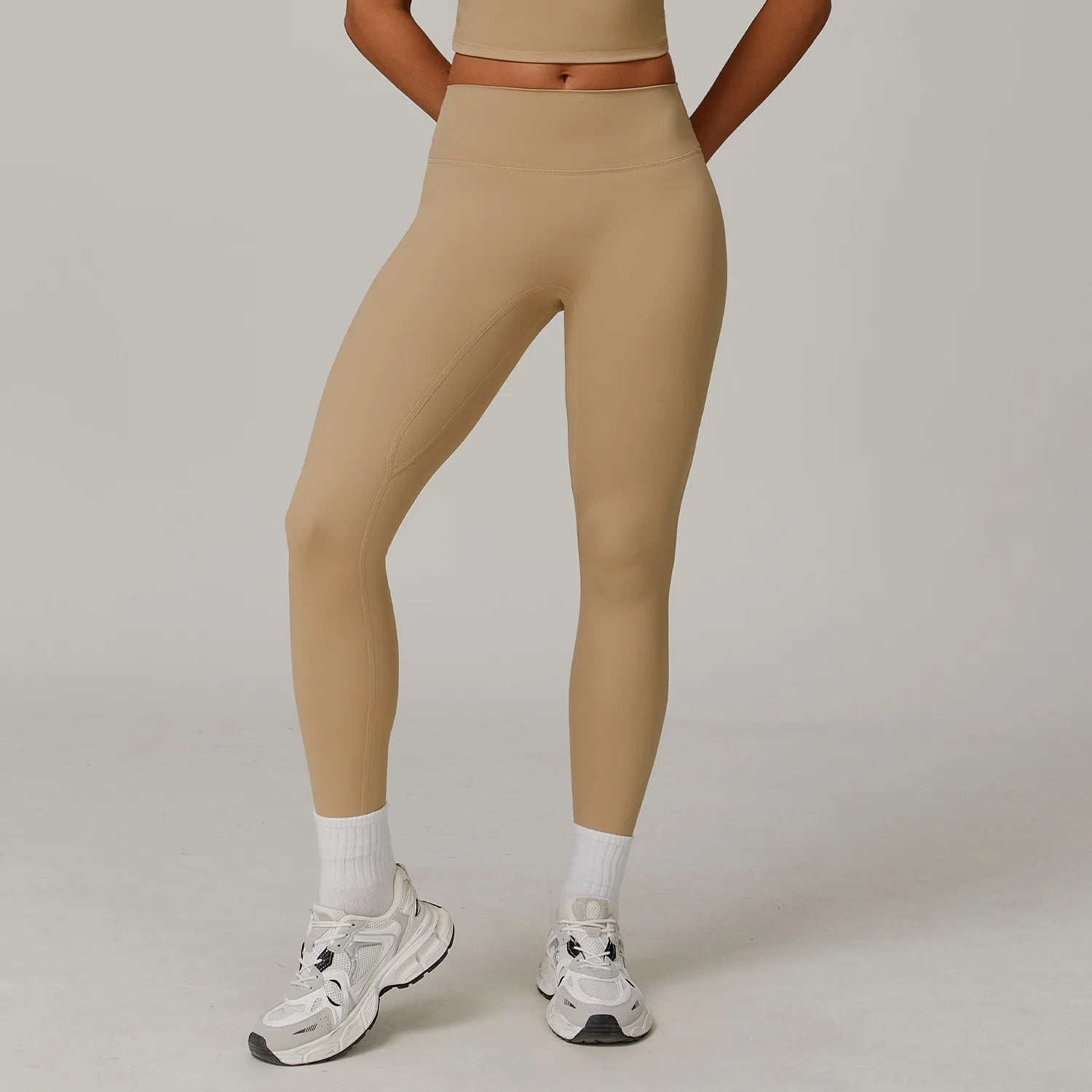 Impact Fitness Yoga Sports Leggings Zhongkhaki