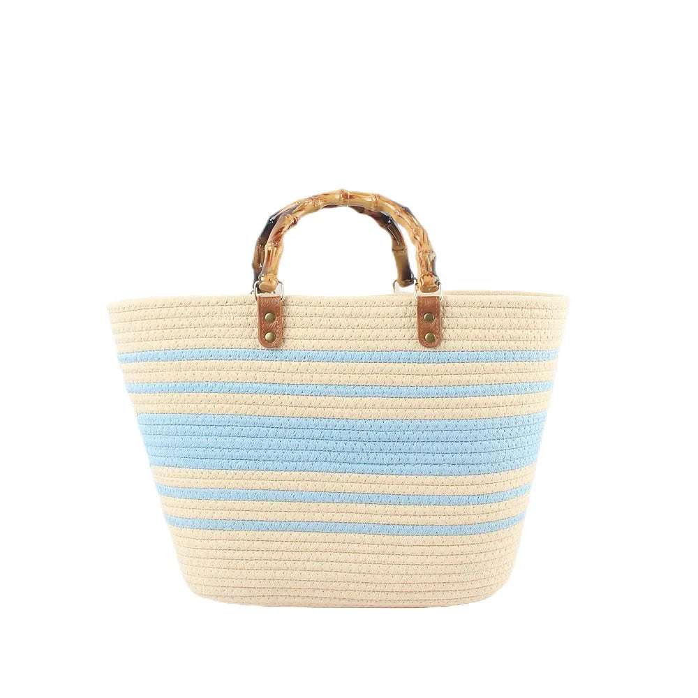 Cotton Rope Woven beach holiday Handbag