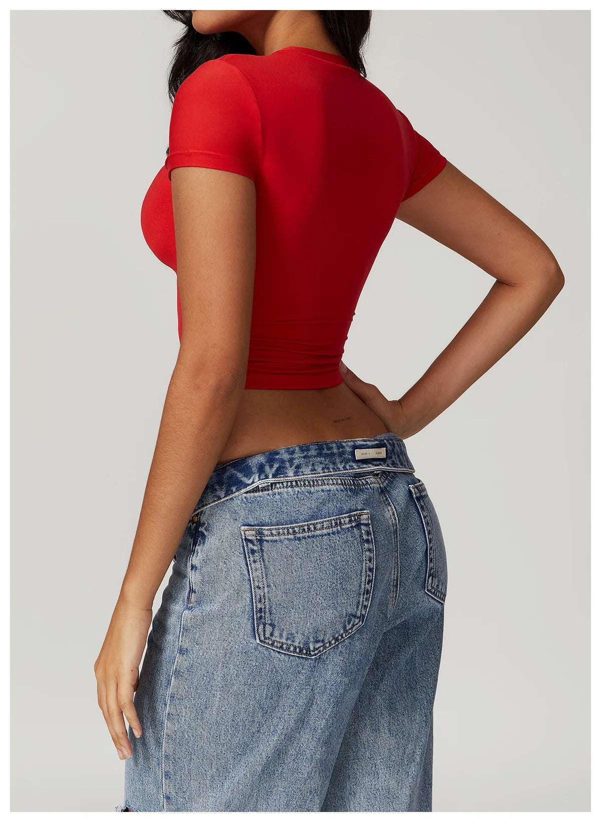 Short Sleeve Breathable Quick Dry Workout Gym Sports Yoga Top