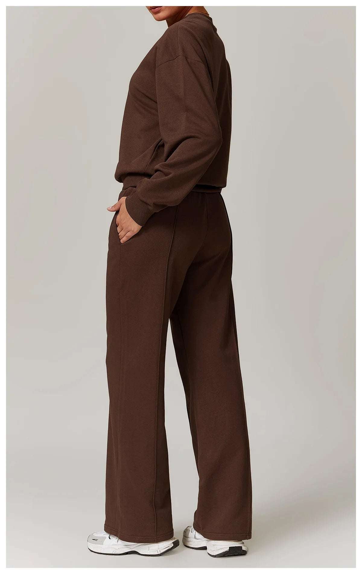 Round Neck Casual Women's sweatshirt