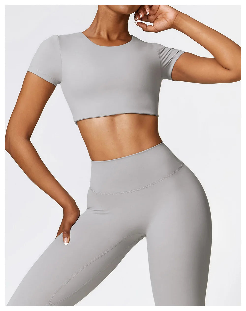 Seamless Yoga Workout Fitness Crop Top