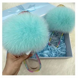 Fur Fluffy thick sole Slippers