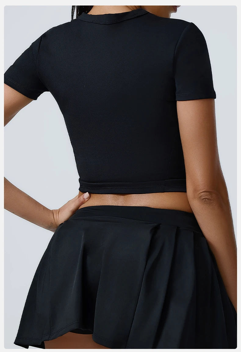 Workout Short Sleeve Yoga gym top