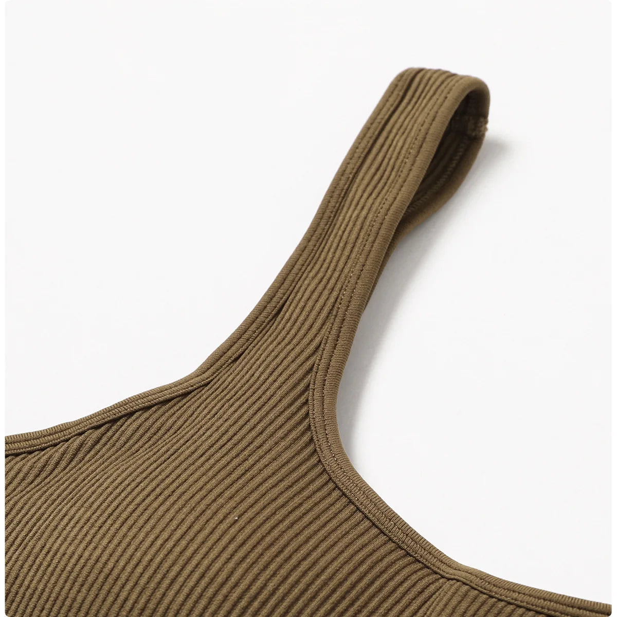 Seamless One Piece Ribbed Workout yoga bodysuit