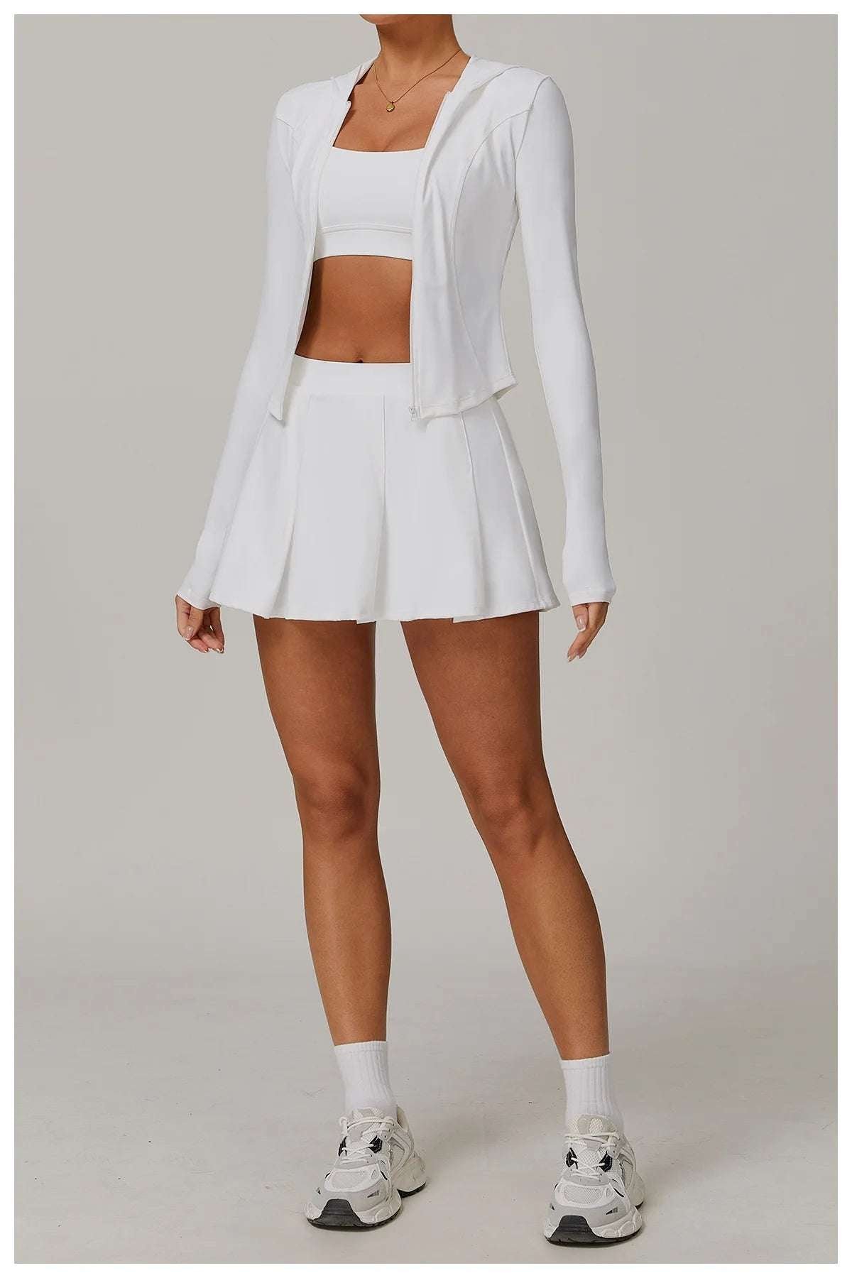 Zipper Long Sleeve Sports Jacket