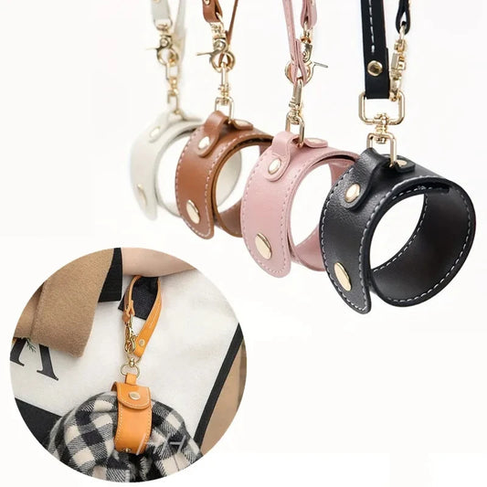 Scarf Leather accessory Clip