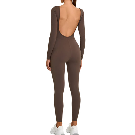 Long Sleeve Stretch Push Up gym Workout suit