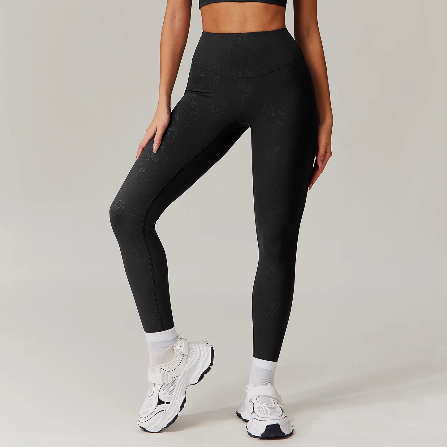 High Waist butt lift Tummy Control gym leggings Advanced Black