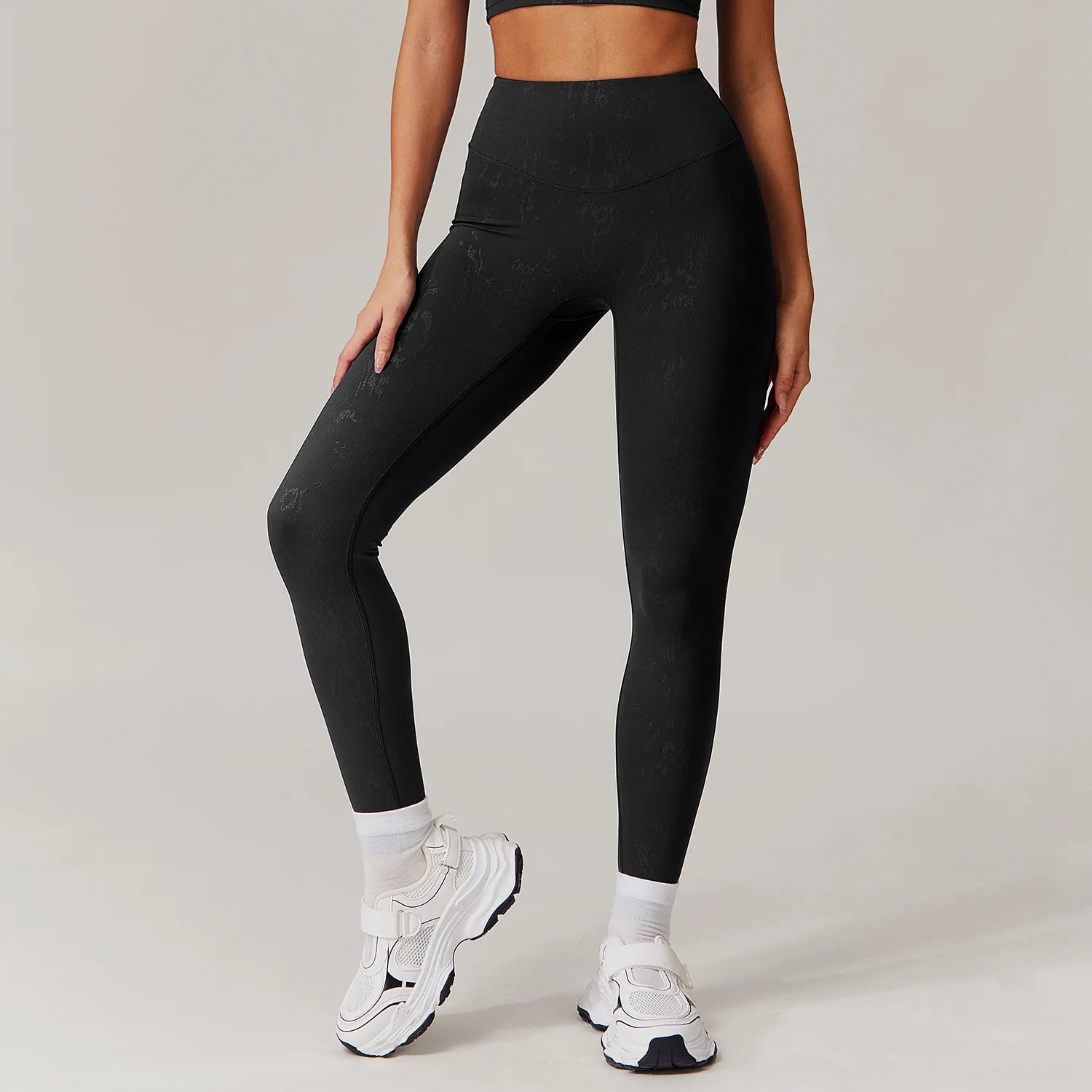 High Waist butt lift Tummy Control gym leggings Advanced Black