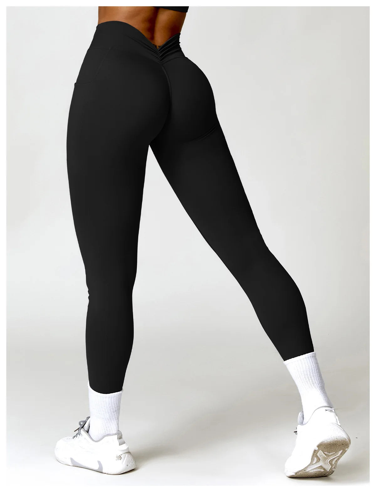 High Waist Push Up Scrunch Butt Quick Drying Fitness Leggings