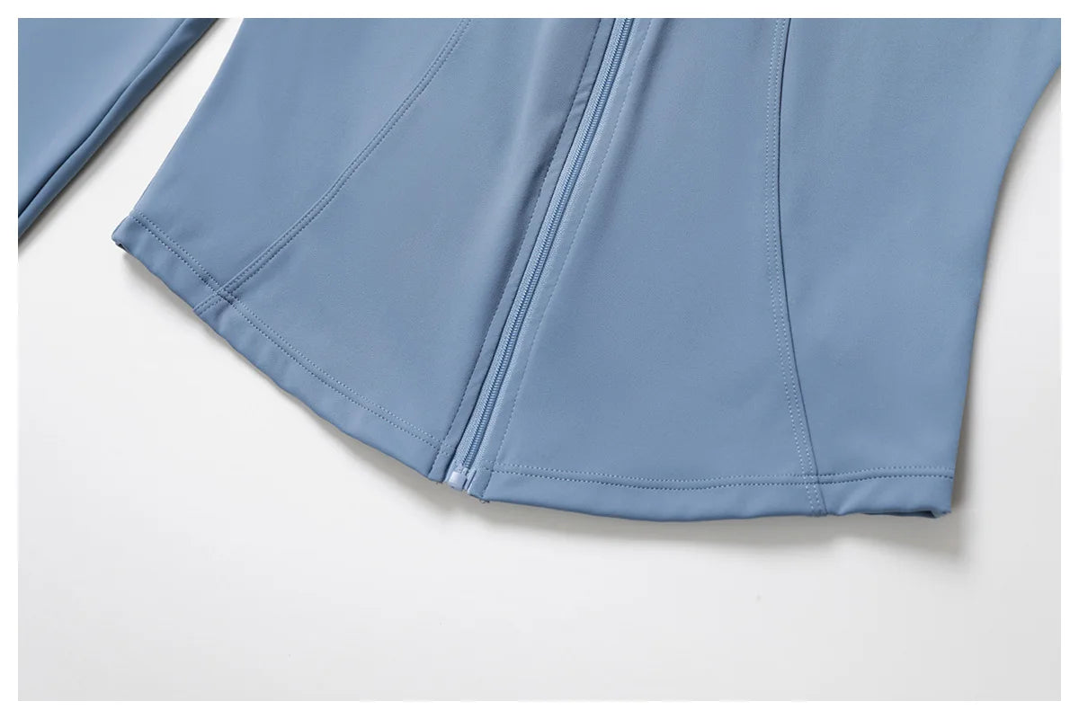 Zipper Long Sleeve Sports Jacket