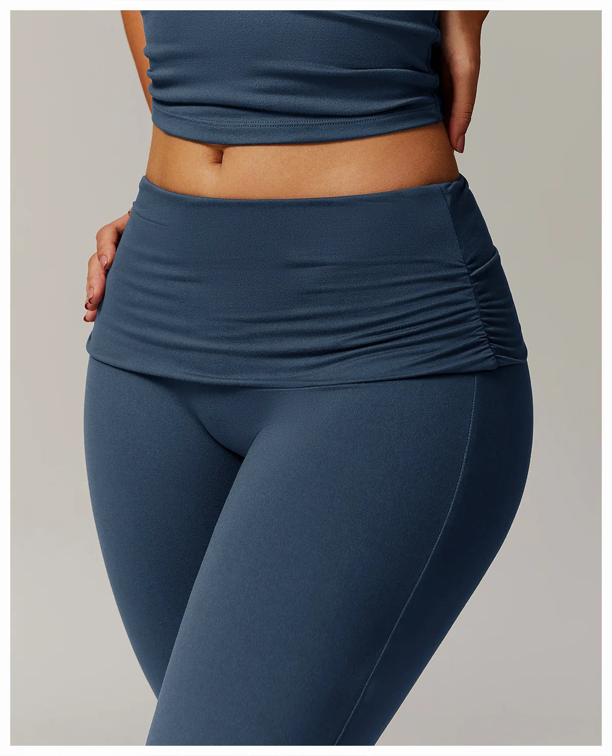 Bell-bottoms wide leg fitness Sport Leggings