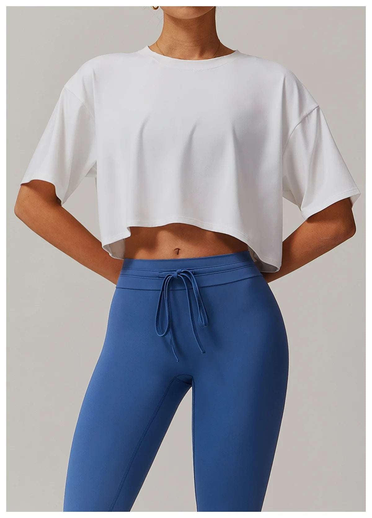 Loose Fitness gym crop Top