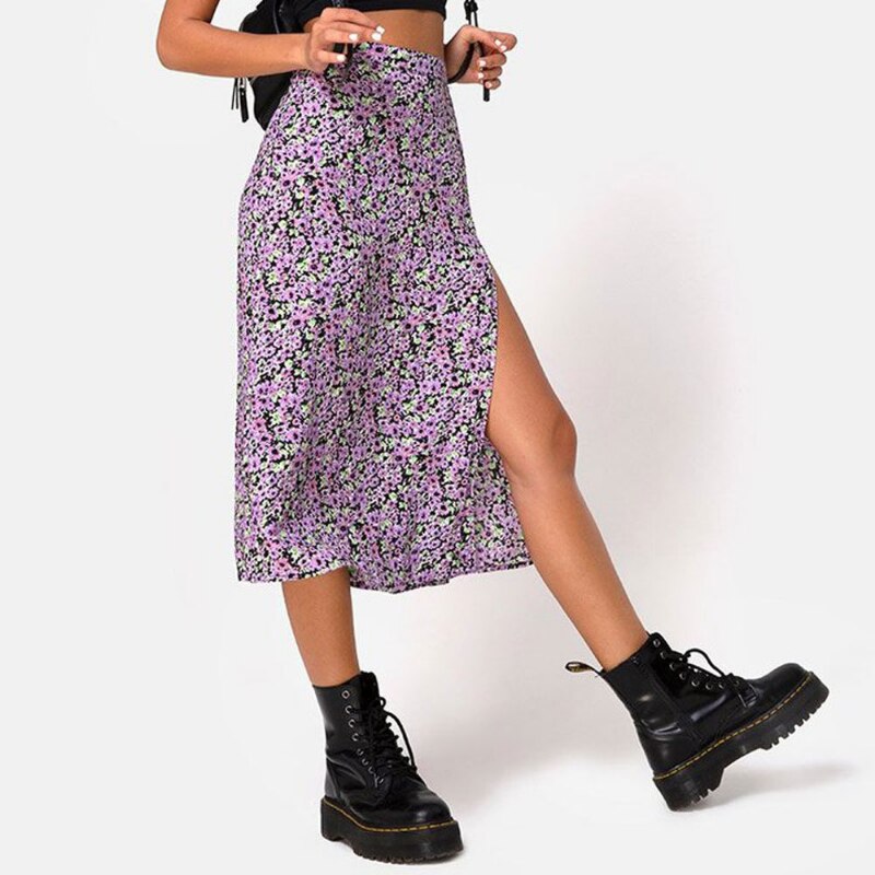 New Fashion vintage skirt Purple