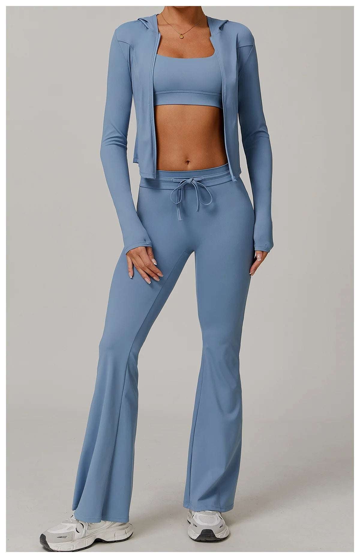 Zipper Long Sleeve Sports Jacket