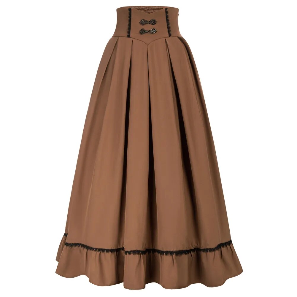 Summer Clothes Gothic Maxi Skirt