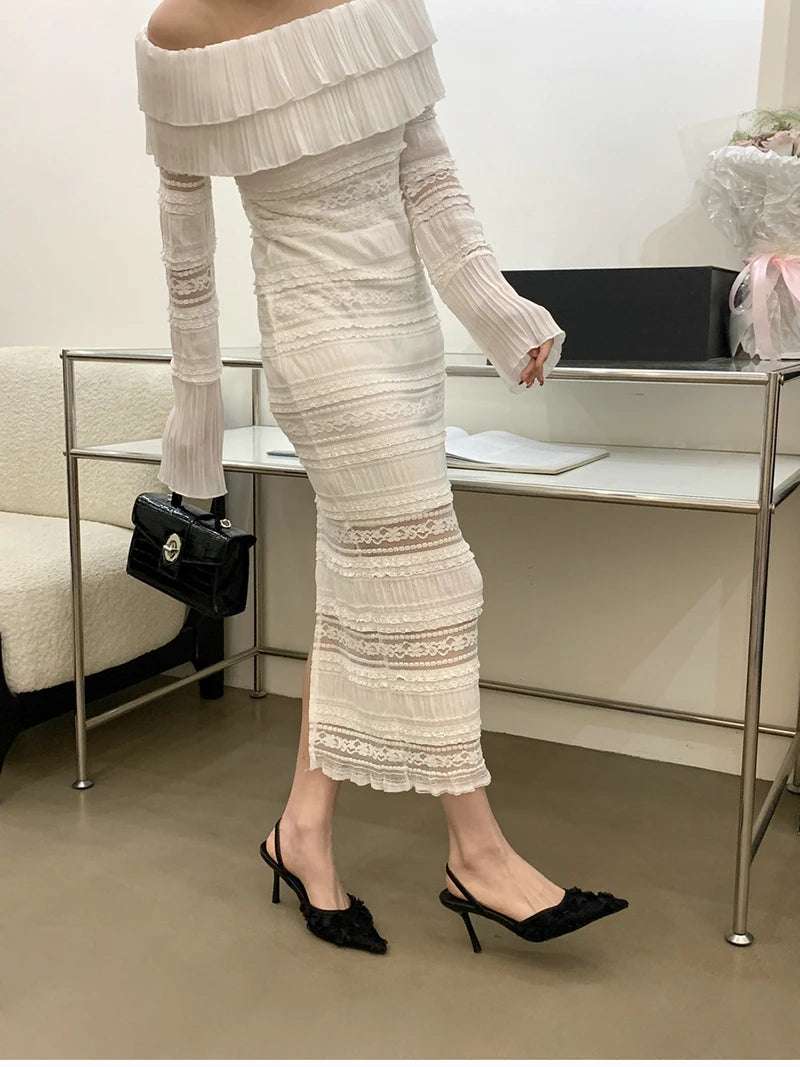 Pointed Toe Slip On low heel Shoes